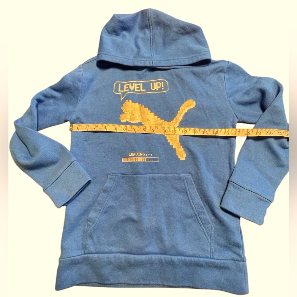 Puma | Royal Blue Hoodie with Silver logo
